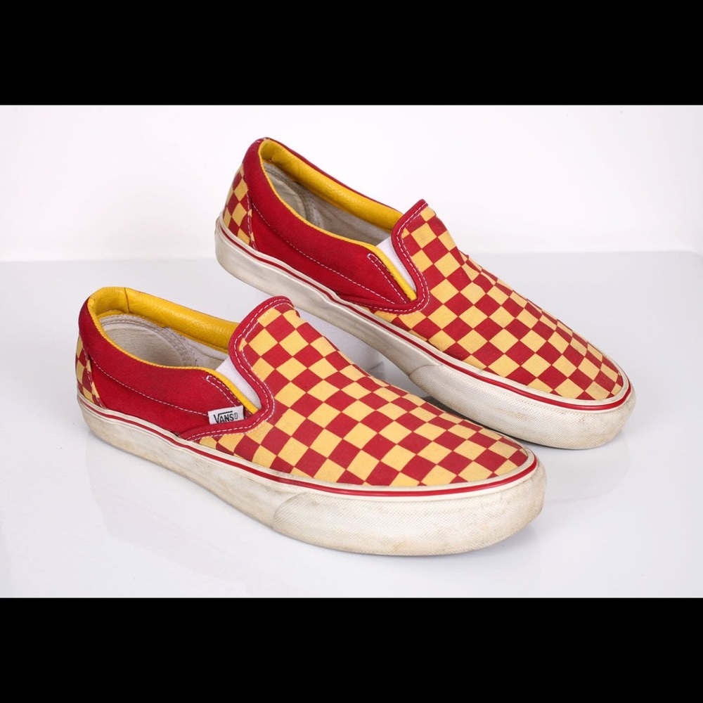 Checkered vans
